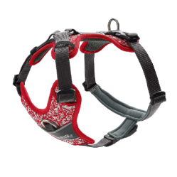Harnais Divo Reflect ROUGE, attache anti traction
