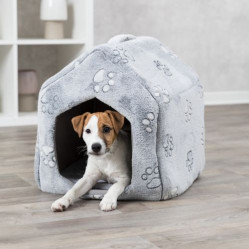 Maison abri pour chien tout doux, chat Nando