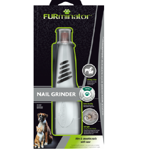 Acheter une lime à ongles électrique Auronic - pour animaux - rechargeable  - sans fil - tête de lime en diamant - chiens/chats - blanche en ligne sur   