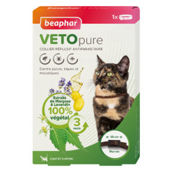 collier vetopure insectifuge chat et chaton