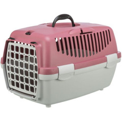 Cage de transport Capri 1 vieux rose et grise