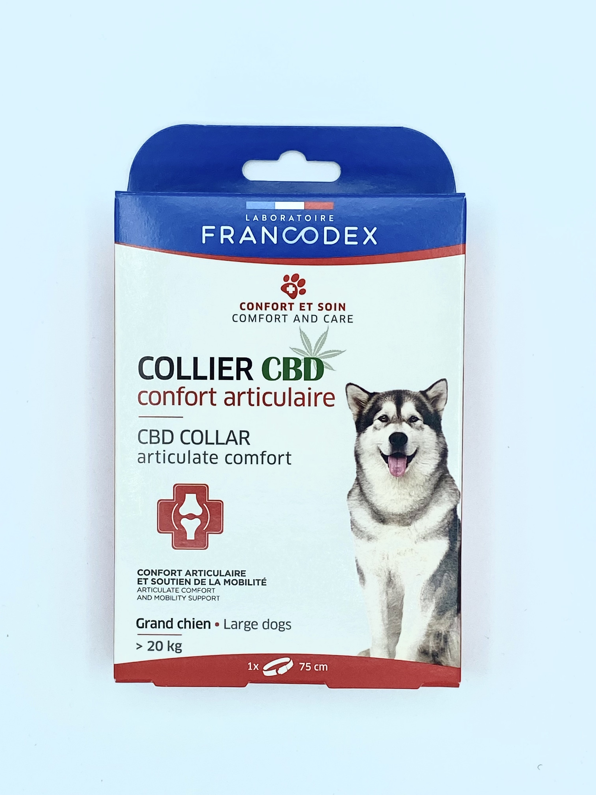 Gel articulaire CBD pour chien 100g Francodex