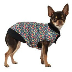 manteau floralie à motif fleur pour chien