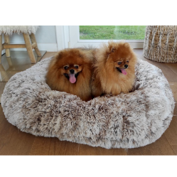 Coussin apaisant Chien & Chat, anti-stress Poilu Gris 