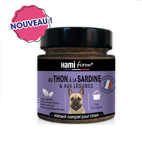 Pâtée cuisine pour Chien adulte Thon & Légumes