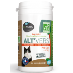 Vermifuge naturel chat et chaton