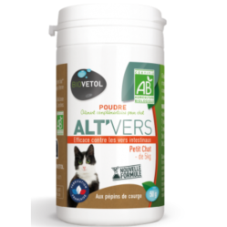 Vermifuge naturel chat et chaton