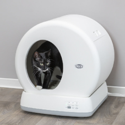 Litière chat autonettoyante, litière automatique électrique