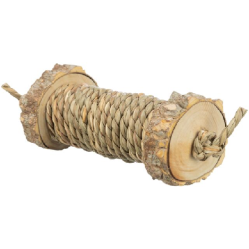 Jouet pour lapin nain naturel, algue et bois