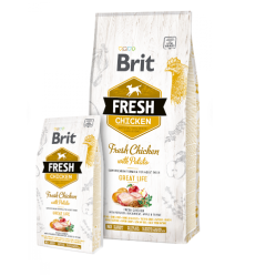 Croquettes chien, BRIT, 40 % poulet frais