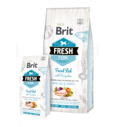 Croquettes chien, BRIT, 40 % poisson frais