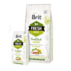 Croquettes chien, BRIT, 40 % canard frais