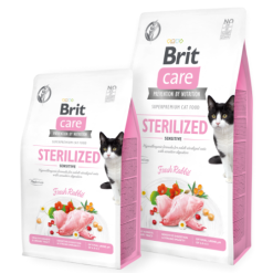 Croquettes chat stérilisé, digestion sensible, hypoallergénique