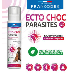 Spray antiparasitaire chien&chat Ectochoc