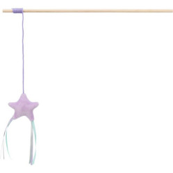 Canne à pêche pour chaton étoile