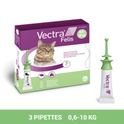Vectra Felis chat : Pipette anti puce