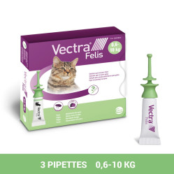 Vectra Felis chat : Pipette anti puce