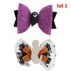 2 Barrettes chien déguisement Halloween