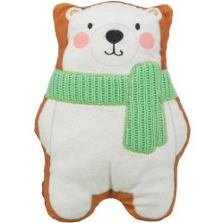 Peluche de Noël pour Chien Silencieuse - Ours