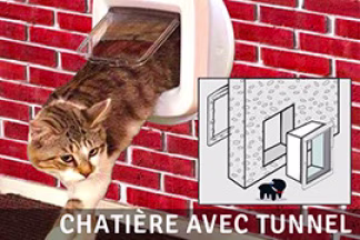 Chatière mur, Installer une chatière dans un mur !