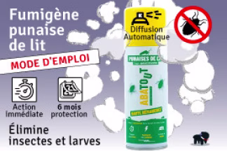 Fumigène pour punaise de lit : action radicale contre les punaises