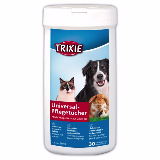 Lingettes nettoyantes universelles pour chien