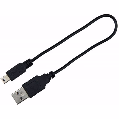 Collier USB lumineux bleu poils longs
