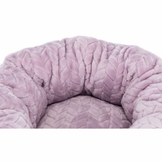 Panier moelleux pour chaton nid gris