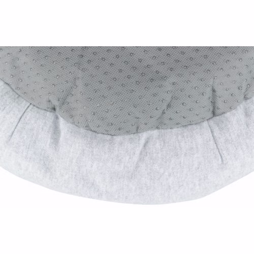 Panier moelleux pour chaton nid gris
