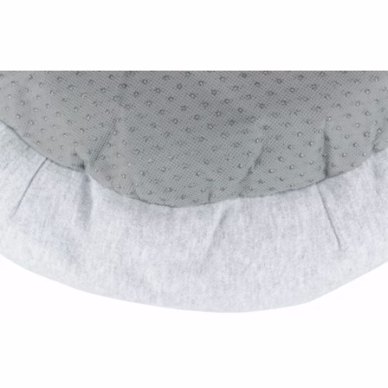 Panier moelleux pour chaton nid gris