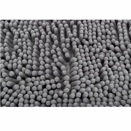 Tapis absorbant anti-saletés en microfibre GRIS