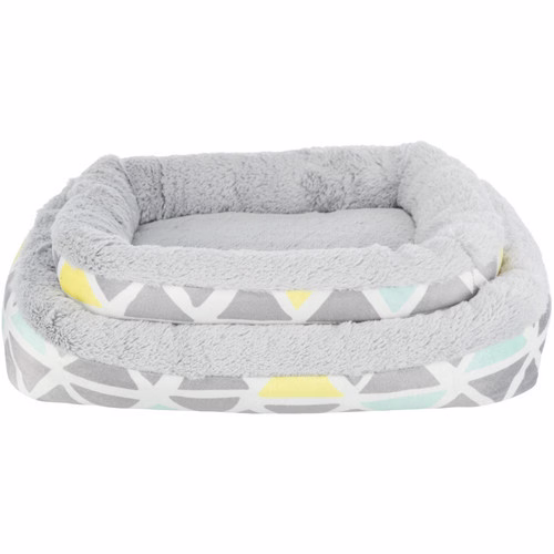 Panier pour lapin : lit en peluche