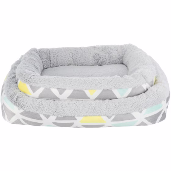 Panier pour lapin : lit en peluche