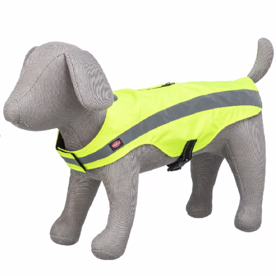 Gilet Fluo pour chien Jaune Réfléchissant