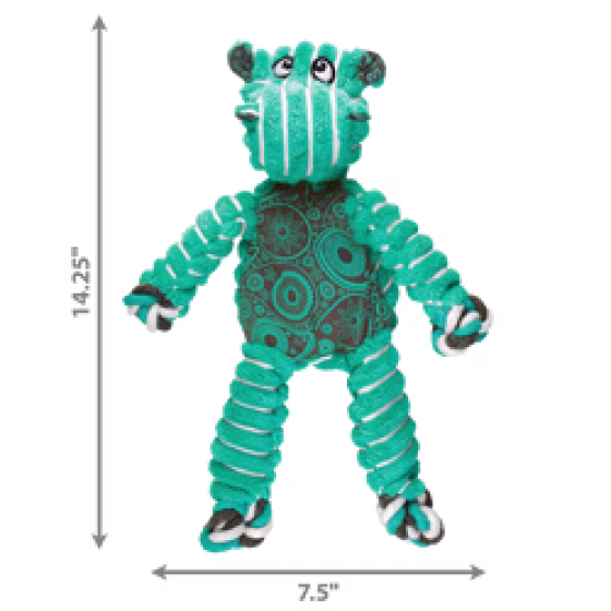 Jouet KONG Floppy Knots Hippo