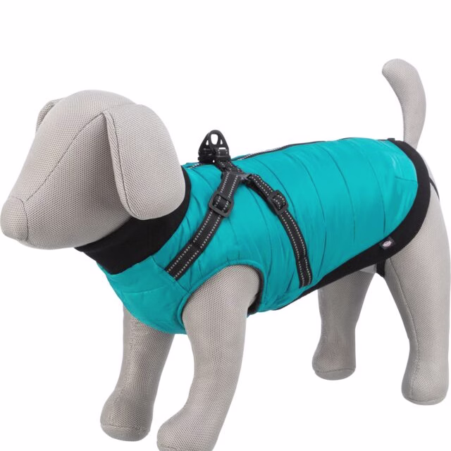 Manteau pour chien avec harnais intégré : Polaire, Pontis