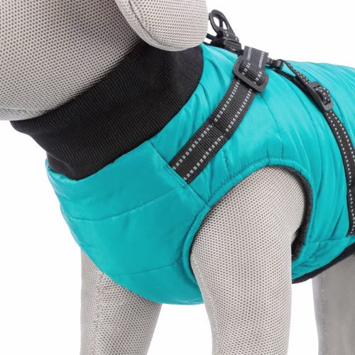 Manteau pour chien avec harnais intégré : Polaire, Pontis