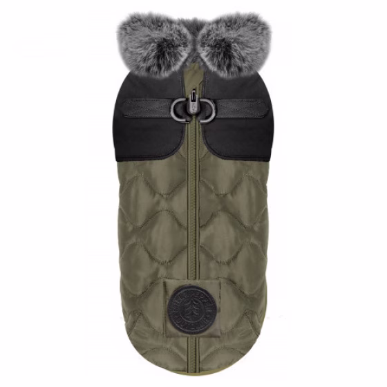 Manteau Doudoune harnais intégré, fourrure synthétique GUSTAVE
