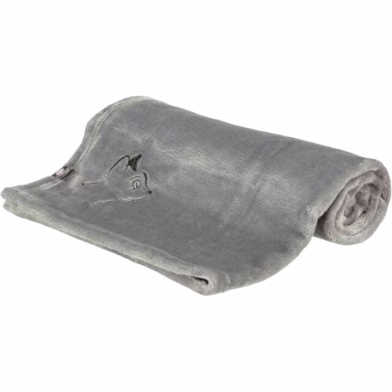 Couverture peluche pour chien souffrant d’allergies, Nilay