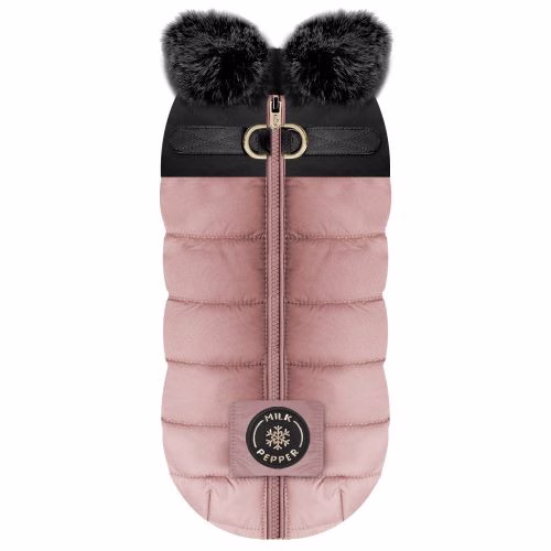 Manteau Doudoune harnais intégré, fourrure synthétique AZELIE