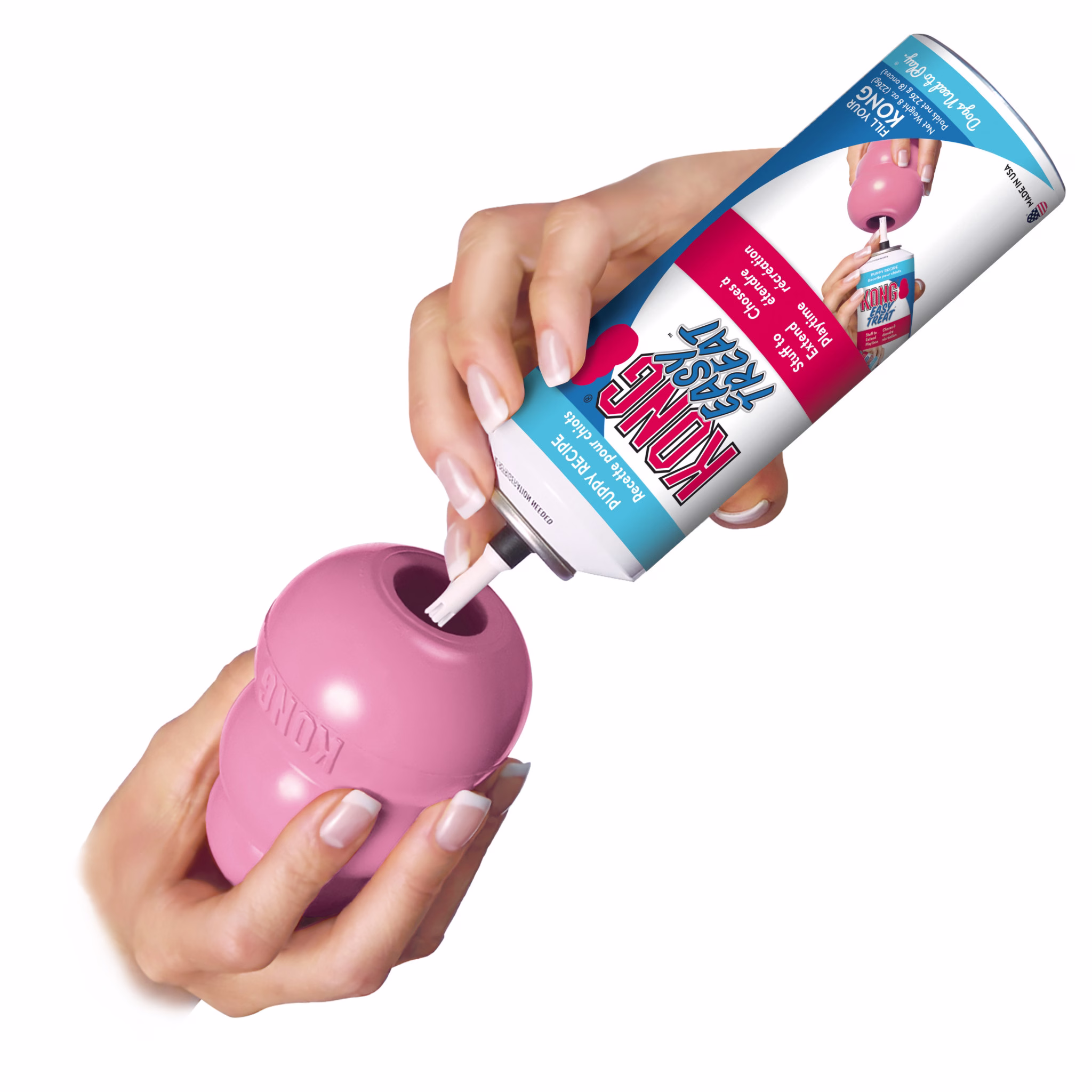 Jouet KONG Puppy rose pour chiot