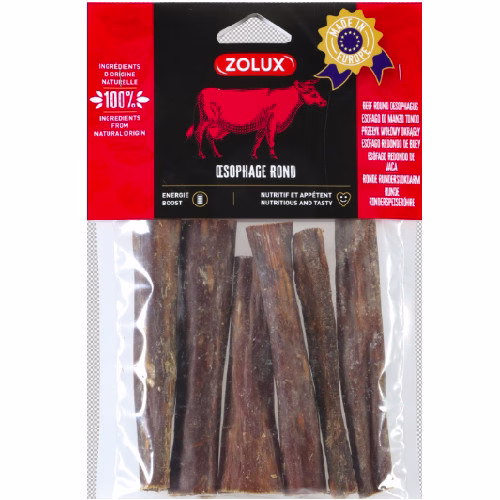 Friandises Œsophage de Bœuf naturelle pour chien