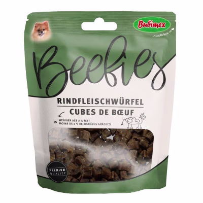 Friandise Cubes de viande de boeuf chien