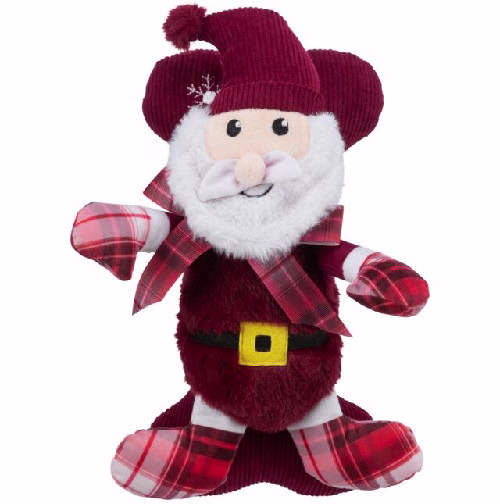 cadeau de noël pour chien: peluche et os