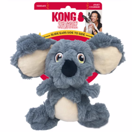 Peluche KONG scrumplez koala Medium