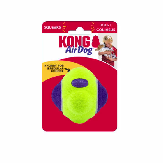 Balle KONG airdog squeaker knobby M/L