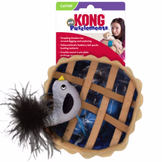 Jouet KONG chat puzzlements pie