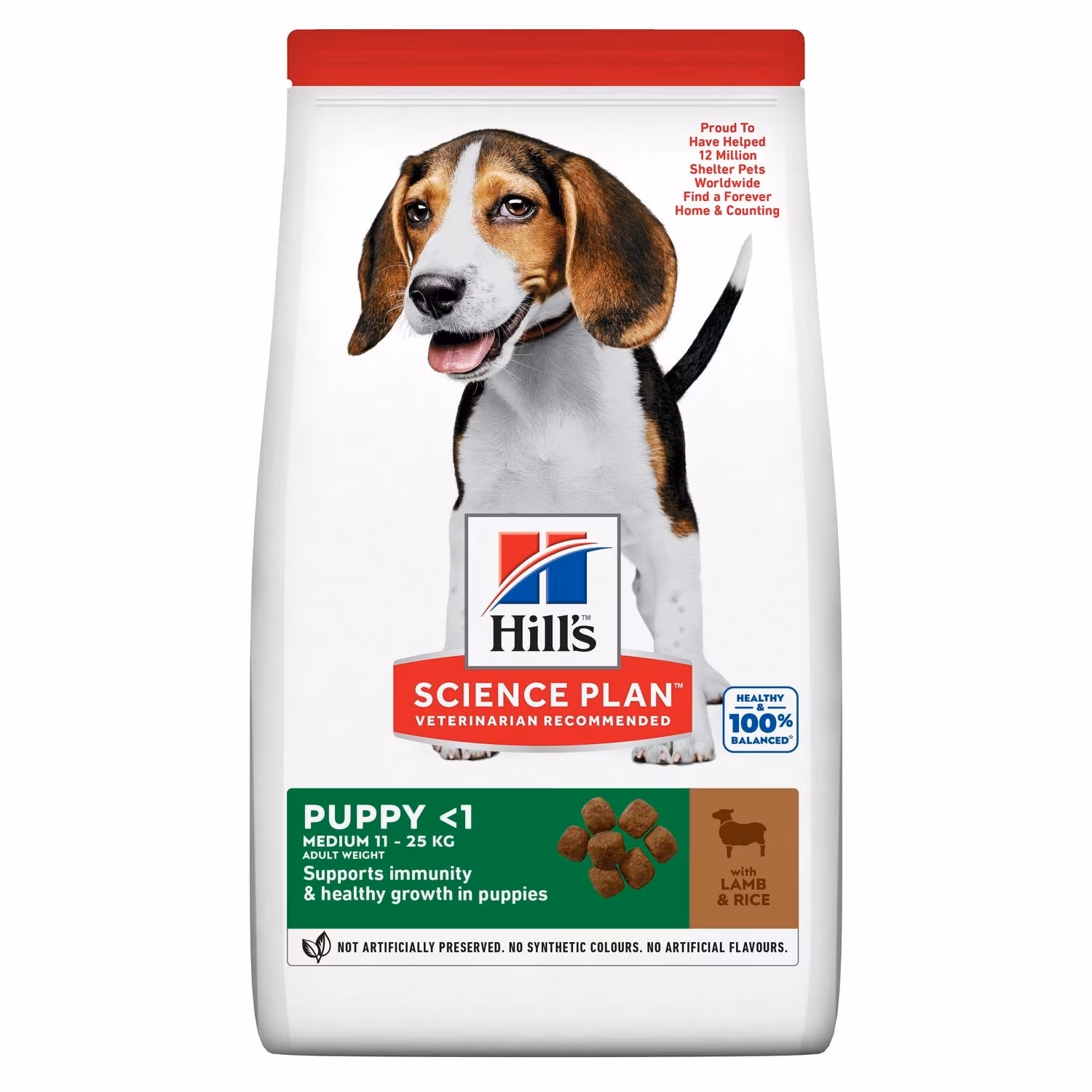 Croquette Canine Puppy Medium Agneau & Riz