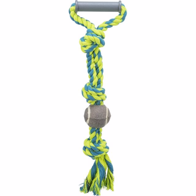 Corde nœuds balle de tennis Denta Fun 50 cm