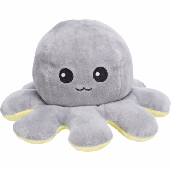 Jouet peluche réversible, Pieuvre doudou chiot